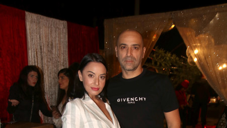 מאיה בוסקילה, עוזי אזולאי (צילום: אור גפן)