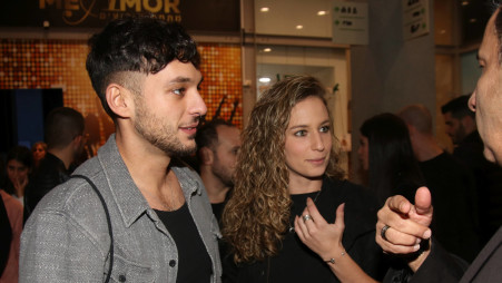 קארין סנדל, ישראל אוגלבו (צילום: אור גפן)