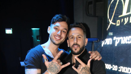 ישראל אוגלבו, אסי בוזגלו (צילום: אור גפן)