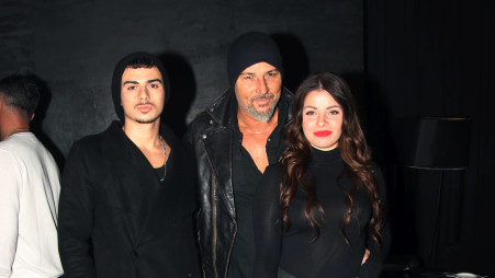 איציק זוהר, לאורה, מיכאל זוהר (צילום: אור גפן)