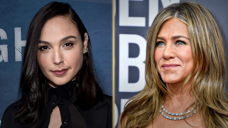 ג'ניפר אניסטון, גל גדות (צילום: gettyimages)