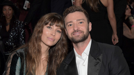 ג'סטין טימברלייק, ג'סיקה בייל (צילום:  getty images/Charley Gallay)