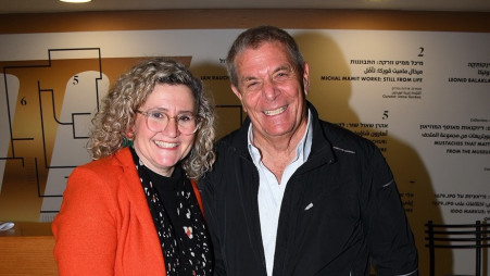 גיורא ירון, איה לוריא (צילום: אביב חופי)