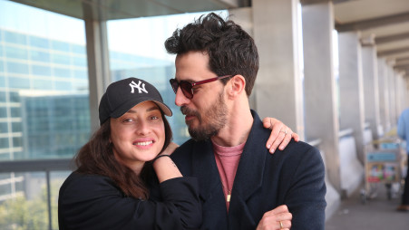 אייל אלגבי, אנה ארונוב (צילום: אלוני מור)