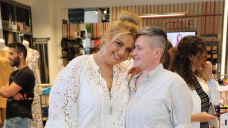 לירז אסייג, שחר לבנגרונד (צילום: רפי דלויה)