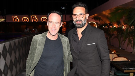 ניר ויצמן וליאון אביגד (צילום: אביב חופי)