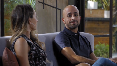 נועם קציר ורוני לוי (צילום: צילום מסך קשת)