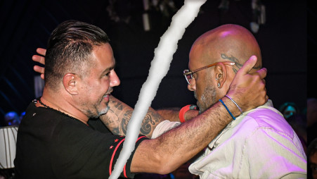 אייל גולן, בני פרץ (צילום: אביב חופי)