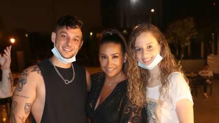 קארין סנדל, מירב ישראל, ישראל אוגלבו (צילום: אור גפן)