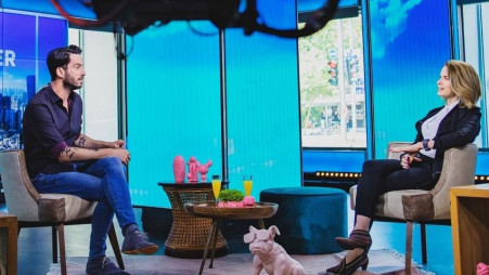 מיכל ברוורמן-בלומנשטיק ועידו רוזנבלום (צילום: ויקטור לוי)