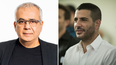 שרון גל, אמנון לוי (צילום: יונתן זינדל, פלאש 90,רונן פדידה)