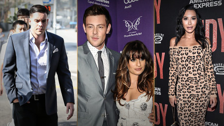 נאיה ריברה, ליאה מישל וקורי מונטית', מארק סלינג (צילום: Steve Granitz / gettyimages,Jason LaVeris / gettyimages,Frederick M. Brown / gettyimages)