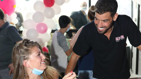 עמרי בן נתן, טיילור מלכוב (צילום: אור גפן)