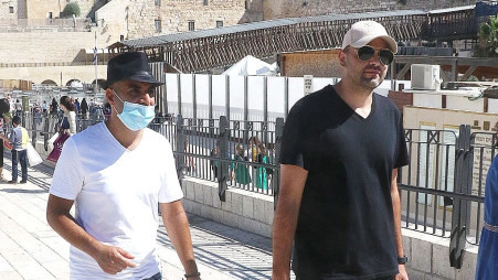 ליאור חפצדי, אבי פרץ (צילום: פול סגל)