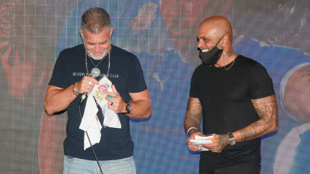 אייל גולן, רז זהבי (צילום: ראובן שניידר, HOT)