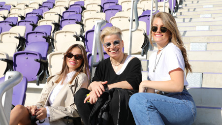 טיילור מלכוב, סילבי ז'אן, רוסלנה רודינה (צילום: רפי דלויה HOT)