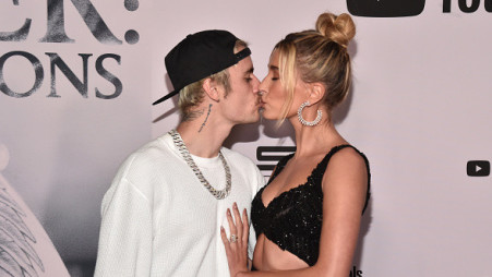 ג'סטין והיילי ביבר (צילום:  Alberto E. Rodriguez \ Getty Images)