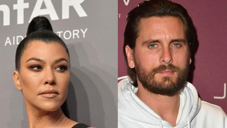 בסט בייבי מייקר אין טאון. סקוט דיסיק וקורטני קרדשיאן (צילום:  Mindy Small gettyimages, Michael Loccisano gettyimages)