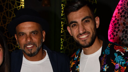 לואי עלי, אייל גולן (צילום: אביב חופי)