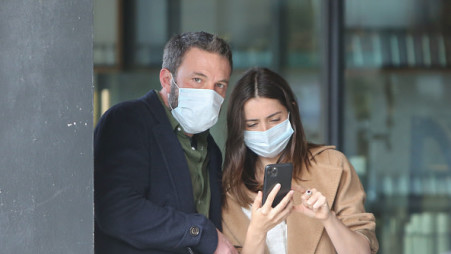 בן אפלק ואנה דה ארמס (צילום:  BG004/Bauer-Griffin  gettyimages)