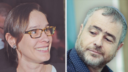 שמעון ריקלין, אלונה בר- און (צילום: משה שי פלאש 90,אייל יצהר)