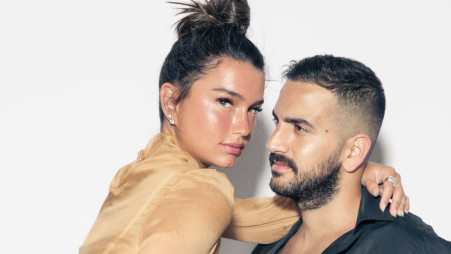 אדל בספלוב, מאץ' עבד (צילום: טל חמדי)