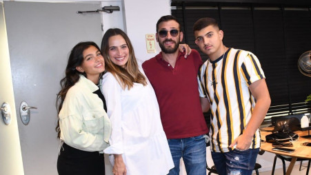 ליאם גולן, אלירז שדה, אילנית לוי, אלין גולן (צילום: אביב חופי)