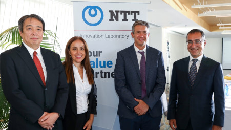 גלעד כהן, יועז הנדל, נועה אשר וקויאיצי מיזושימי  (צילום: מיכל לוי)