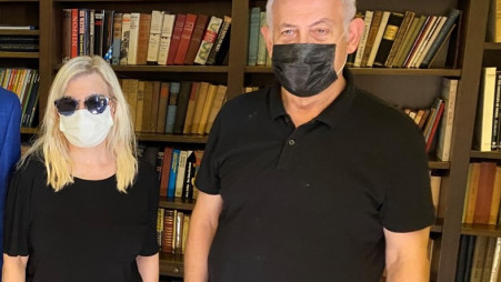 בנימין נתניהו, שרה נתניהו (צילום: באדיבות דן כרמל)