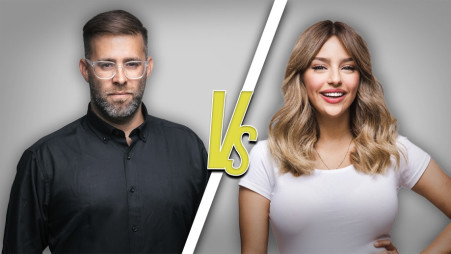 אור שפיץ, אורן חזן (צילום: מיכה לובטון)