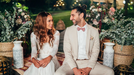 שי יעקובוביץ, הדס שוורץ, חתונה ממבט ראשון (צילום: לירון סער)