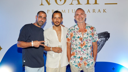 שלום מיכאלשווילי, ציון ברוך, אסי ישראלוף (צילום: שוקה כהן)