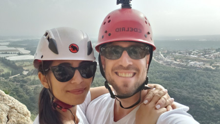 לירון פז, עינת בן משה (צילום: פרטי)