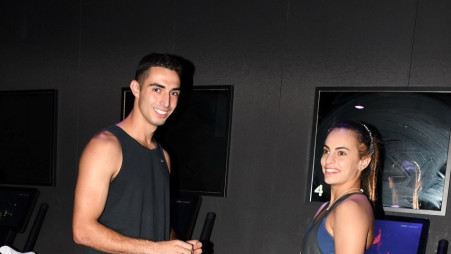 לינוי אשרם, אופק בר דוד (צילום: אביב חופי)