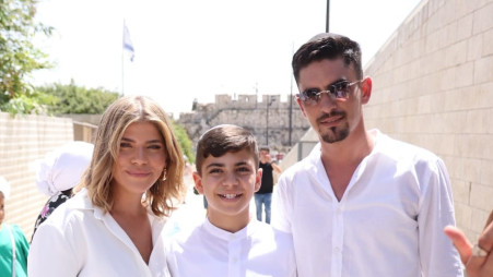 ישראל אזולאי, ג'קי אזולאי (צילום: אור גפן)