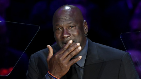 מייקל ג'ורדן (צילום: gettyimages, Kevork Djansezian)