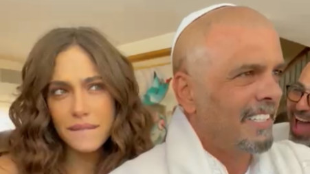 אייל גולן, דניאל גרינברג (צילום: אלוני מור)