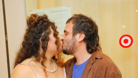 אור רימר, מיה לנדסמן (צילום: רפי דלויה)