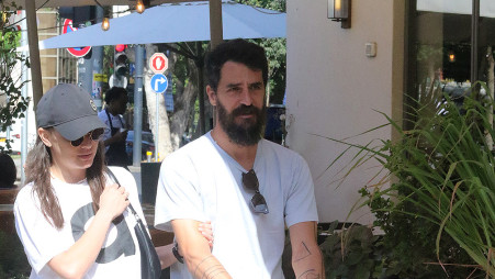 אייל אלגבי, אנה ארונוב (צילום: פול סגל)