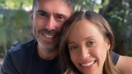 עמליה דואק ובעלה (צילום: צילום עצמי, אינסטגרם)