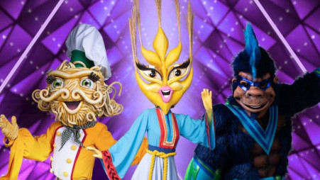 הזמר במסכה (צילום: באדיבות קשת 12)