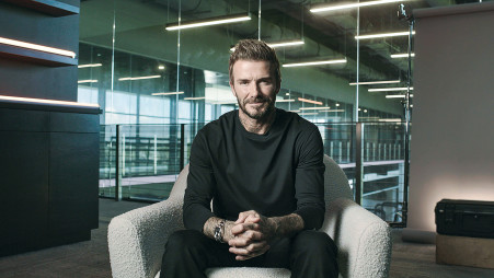 דיוויד בקהאם - עלייתה של הפרמייר ליג (צילום: באדיבות yes דוקו)