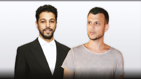 אסי עזר, יהודה נהרי (צילום: אלירן אביטל,Getty Images -John Lamparski)