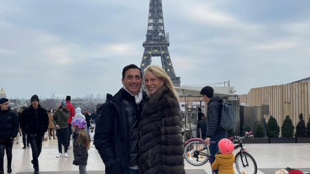 מלאני ומתיו ברונפמן (צילום: צילום מסך אינסטגרם)