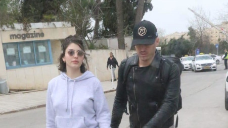 נתן גושן ואשתו לירון (צילום: פול סגל)