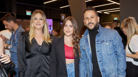 אסי בוזגלו, אייר בוזגלו, עדי בוזגלו (צילום: שוקה כהן)