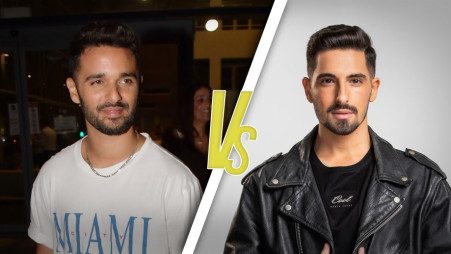 מיכאל בן דוד, חן אהרוני (צילום: אביב חופי,אוהד קב)