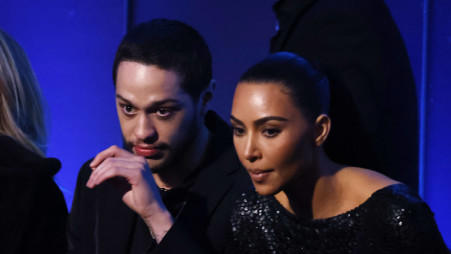 קים קרדשיאן, פיט דיווידסון (צילום: getty images/Paul Morigi )