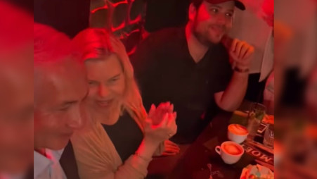 טופז לוק, שרה נתניהו, בנימין נתניהו (צילום: צילום מסך אינסטגרם)