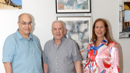 סיגל בראון, אלי פישר ויהודה רוט  (צילום: ענת מוסברג)